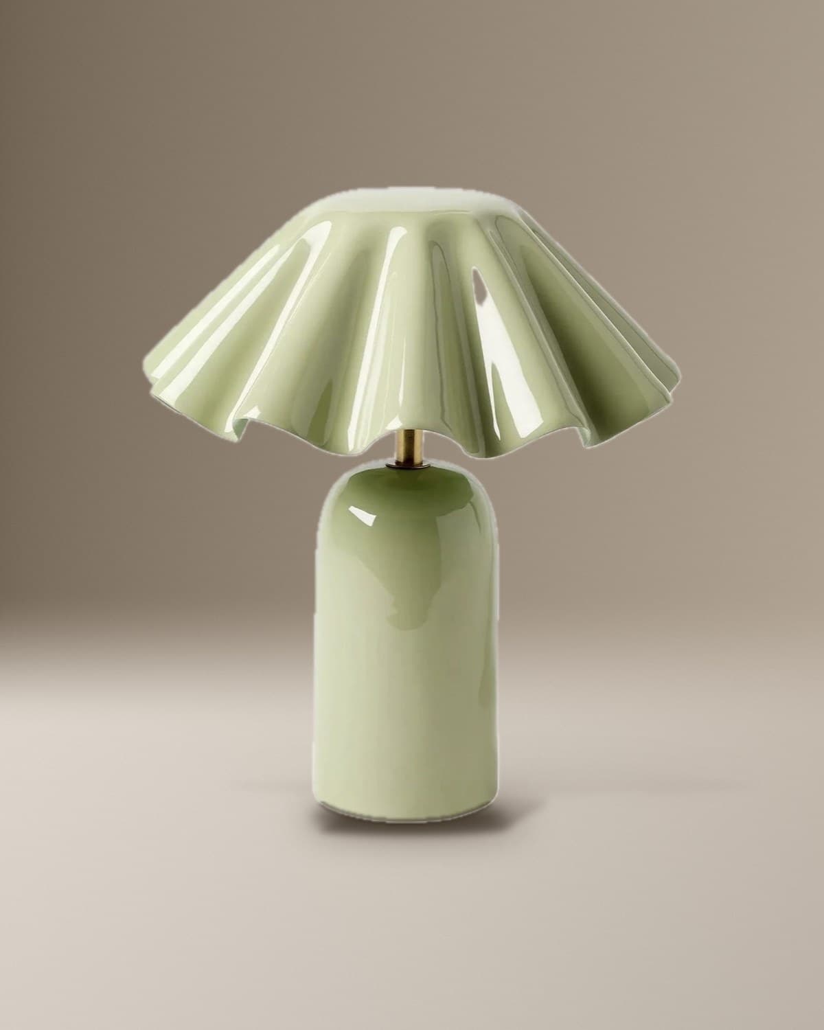 Ribbon Sage Table Lamp