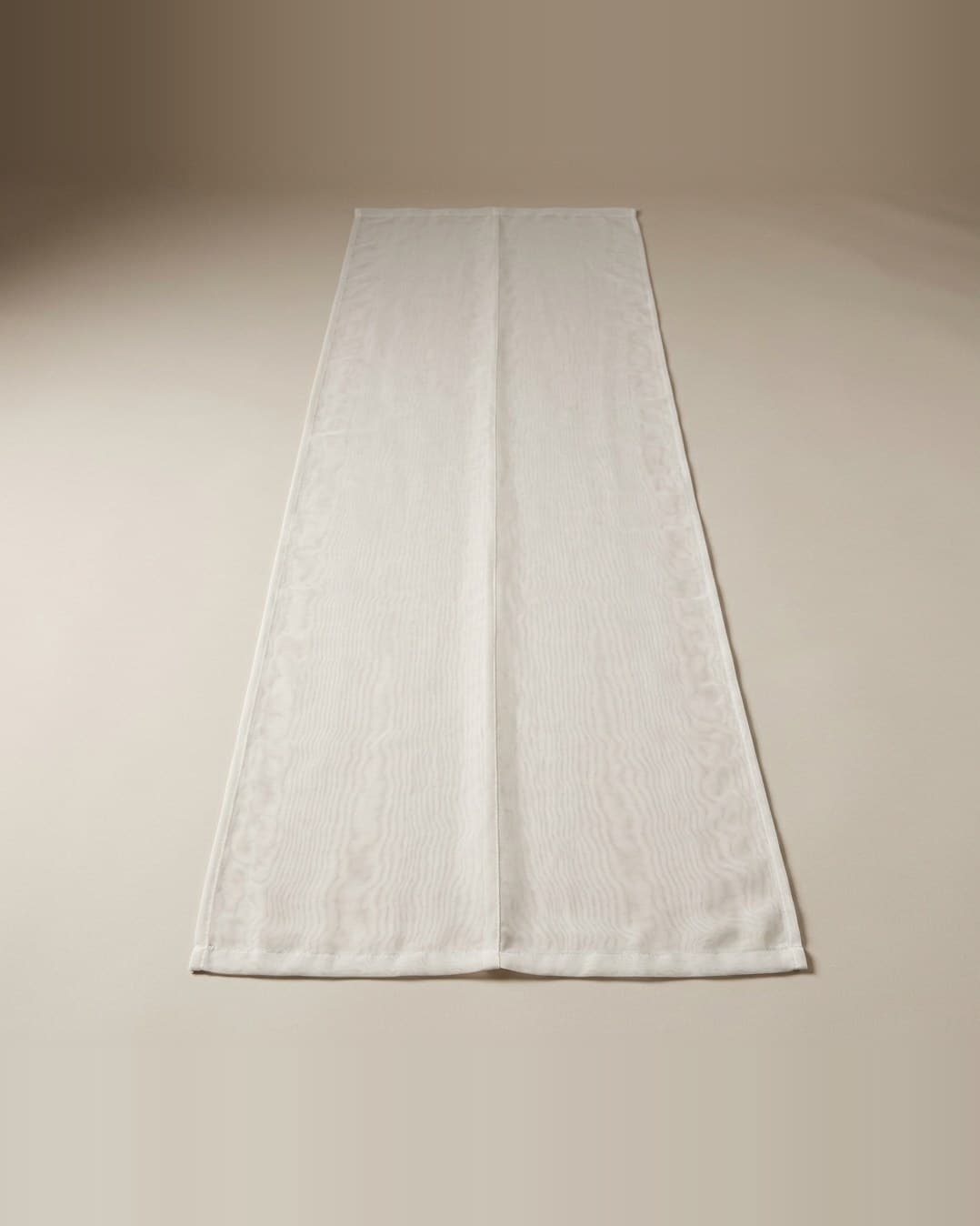 Chiffon Ivory Table Runner