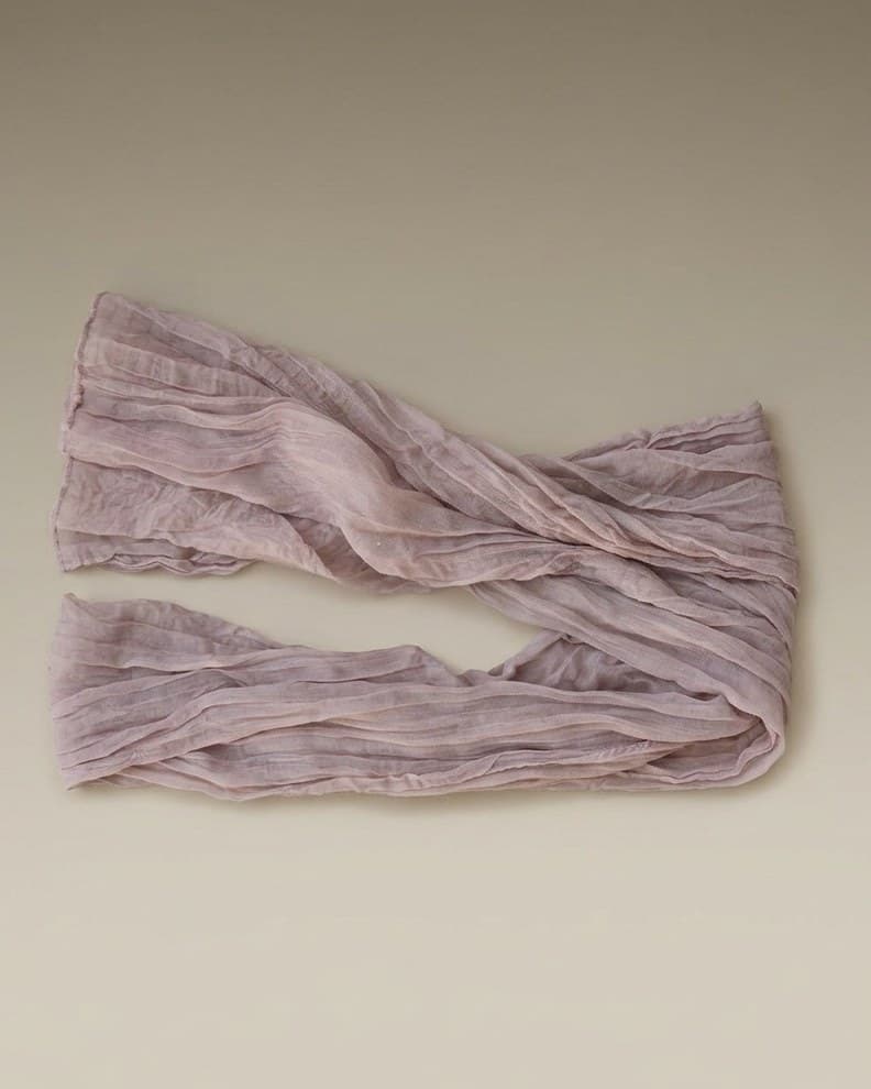 Pink Gauze Table Runner