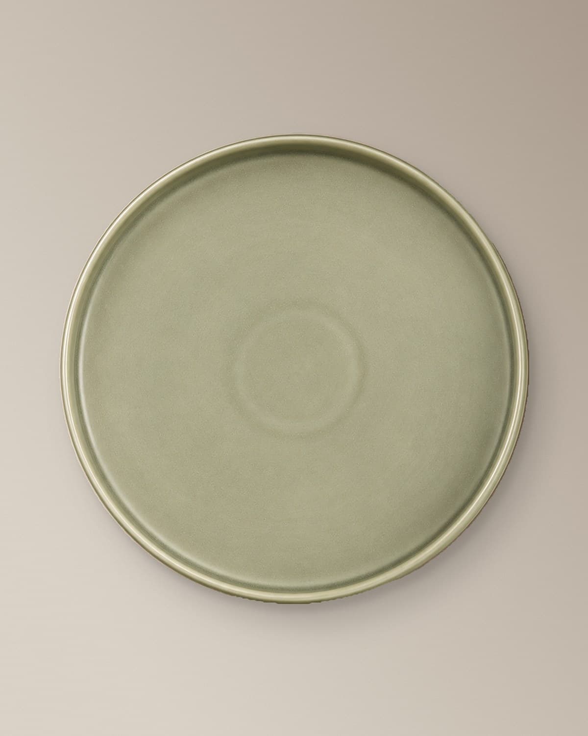 Kaleb Forest Grey Stoneware Charger