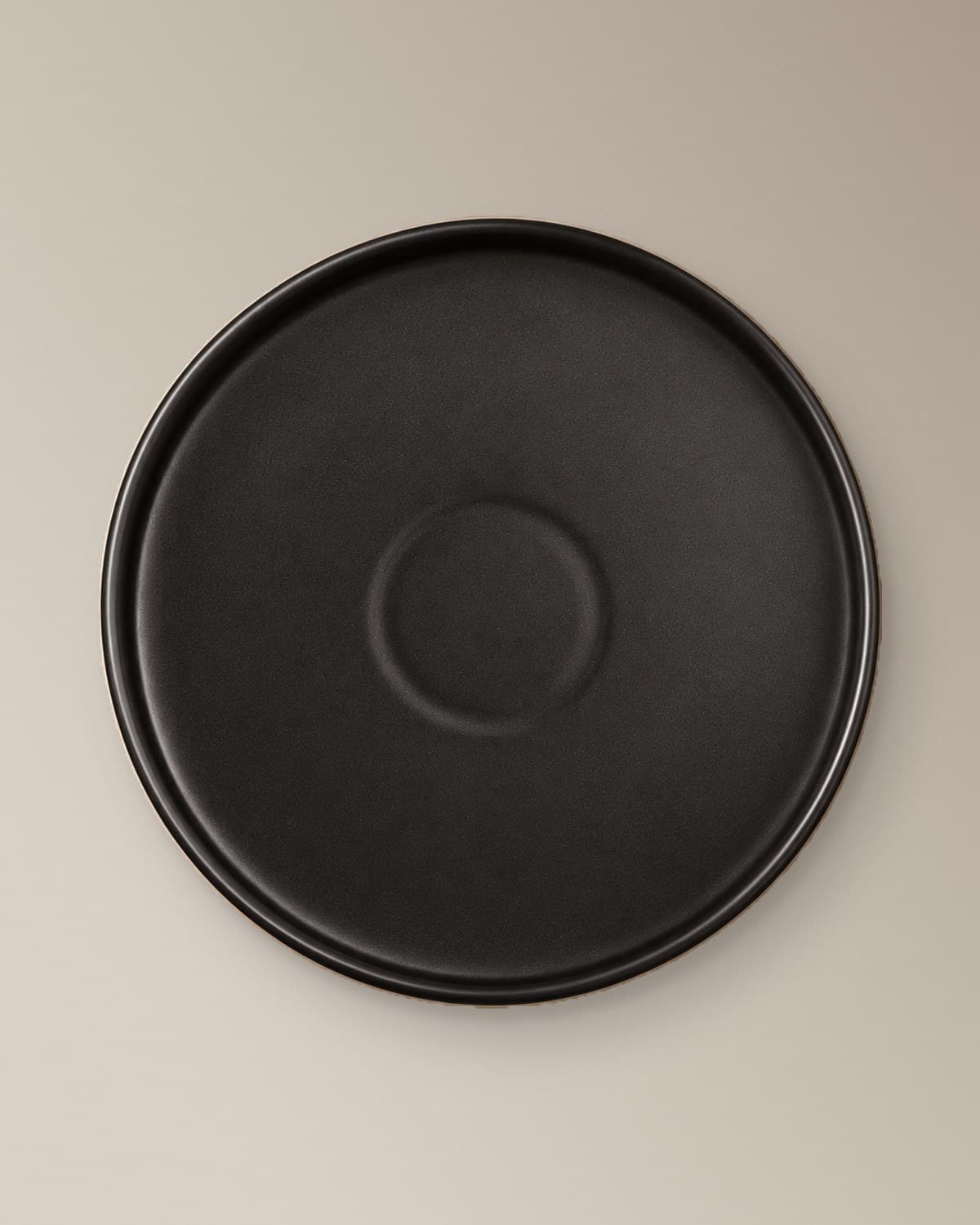 Kaleb Onyx Stoneware Charger