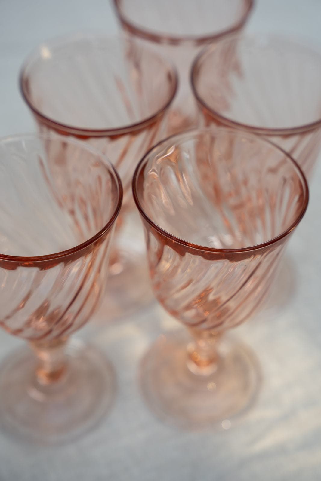 Mixed Rosaline Pink Glasses