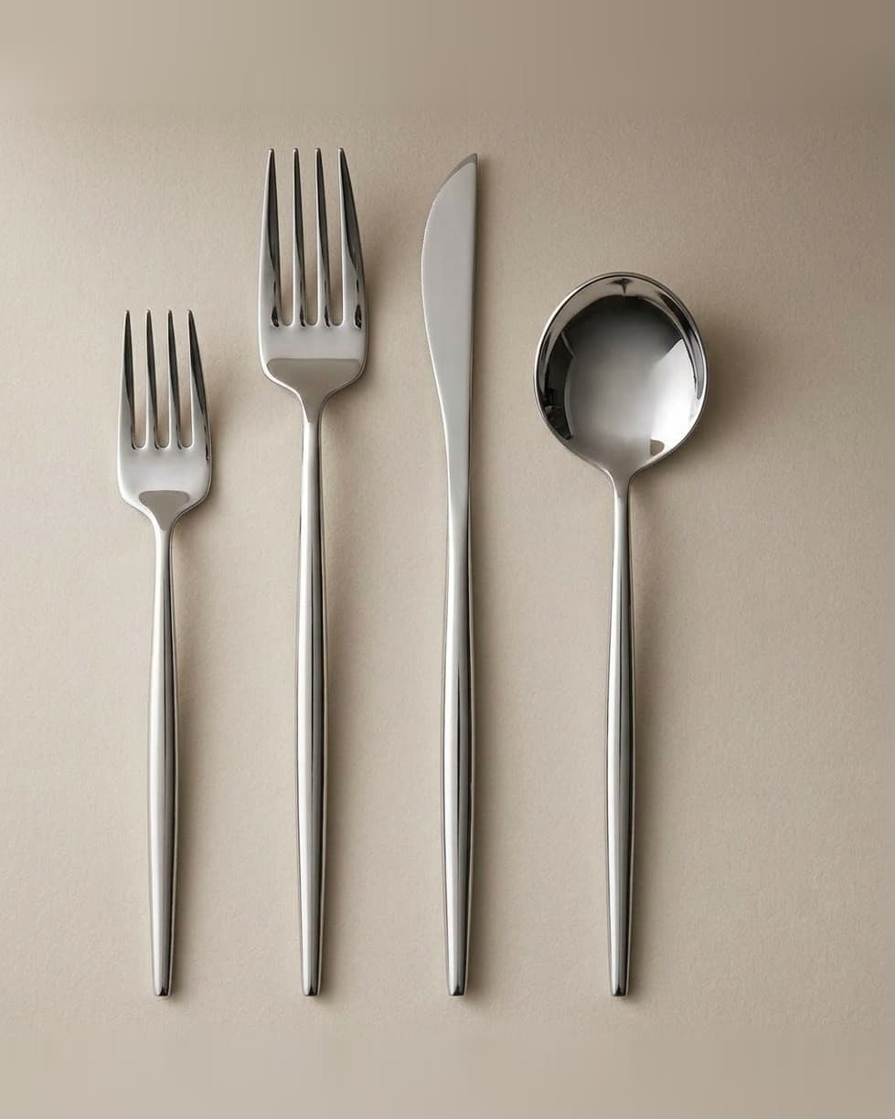 Matte Silver collection — Silver Matte Flatware
