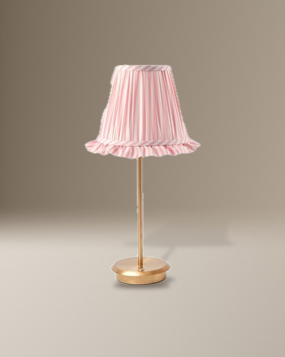 Blush Stripe Table Lamp