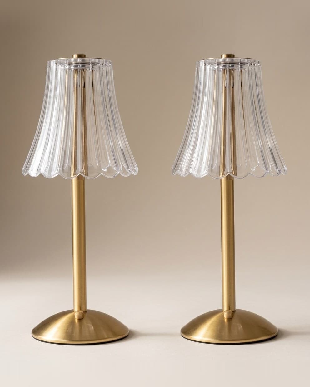 Gold Cordless Lamp