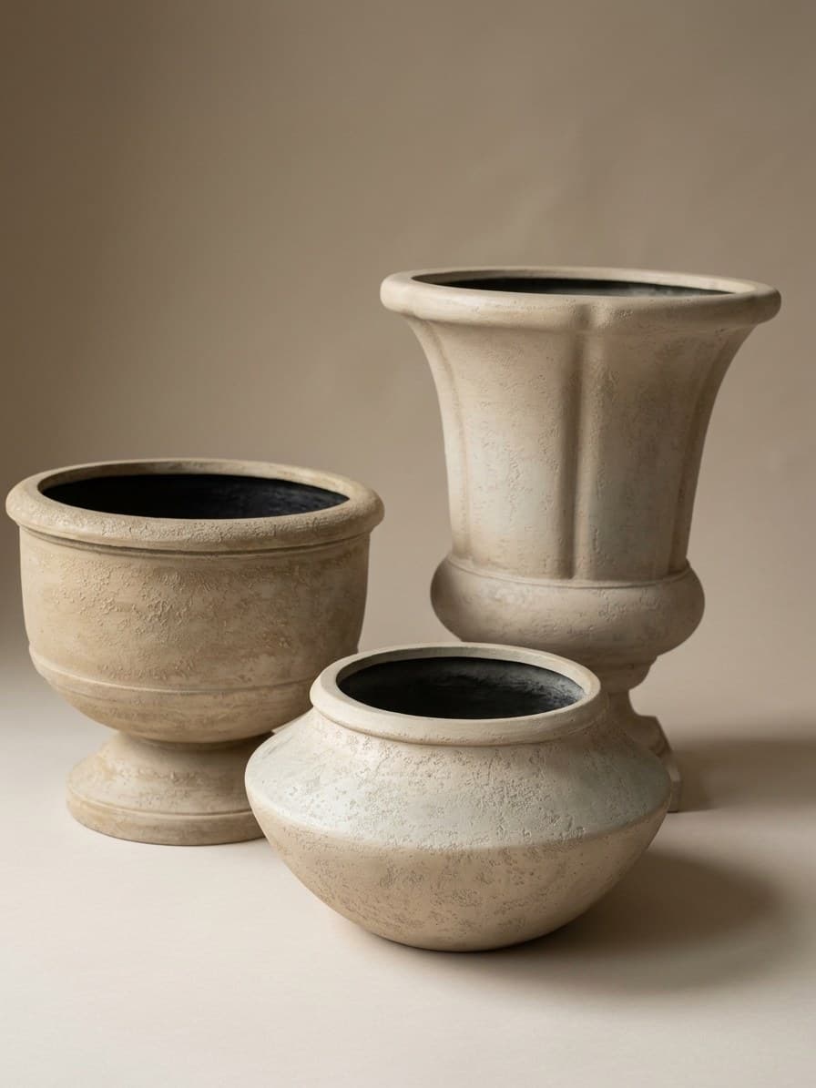 Ivory Vase & Urn Collection