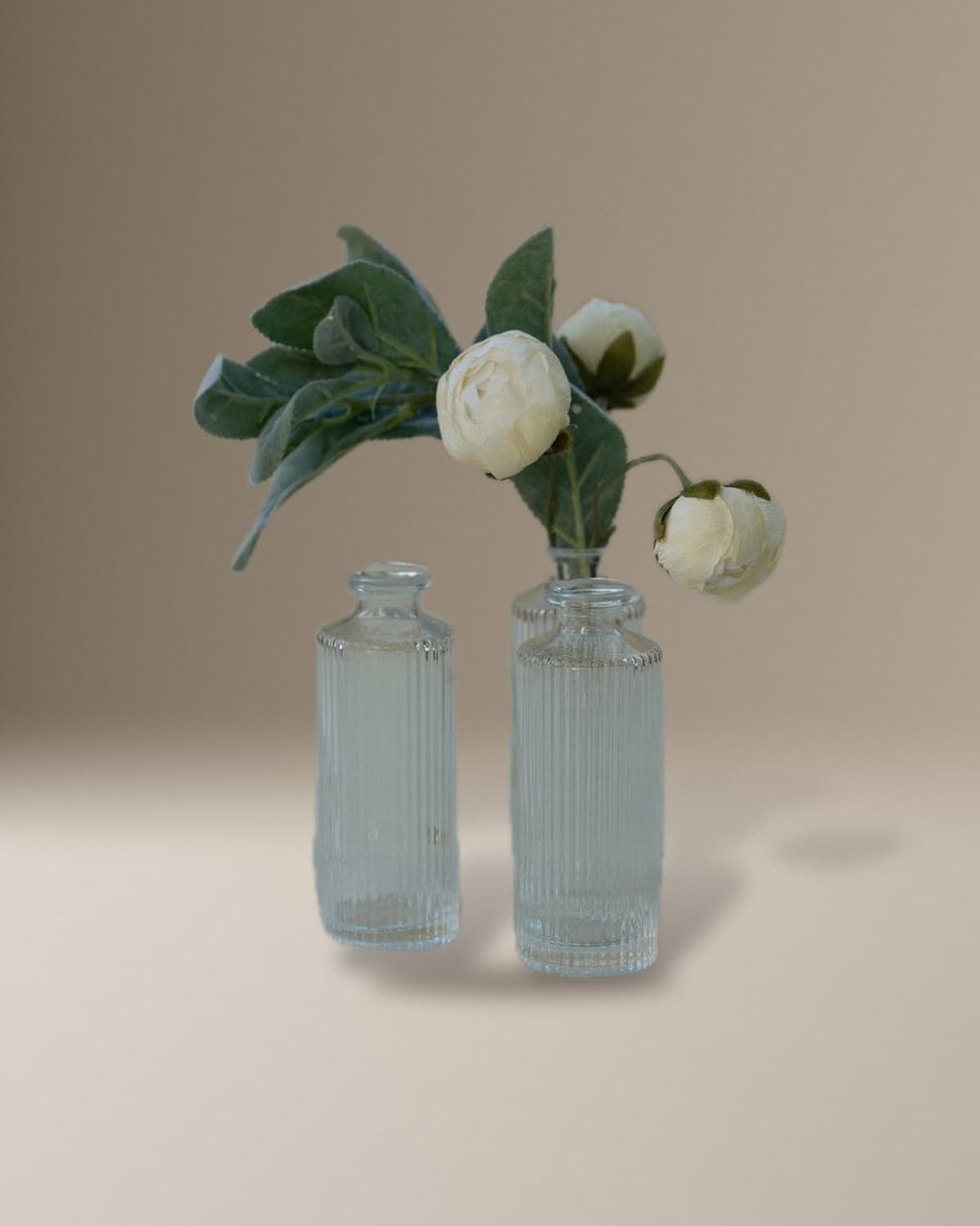 Ribbed Bud Vase