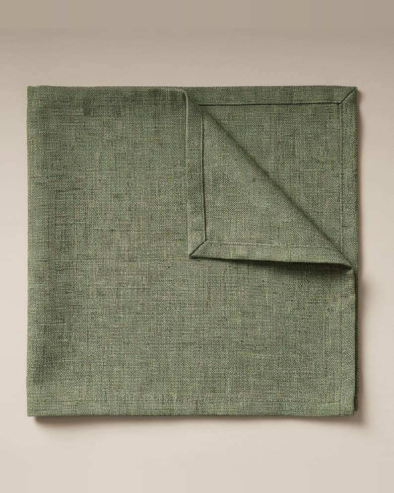 Olive Green Dublin Napkin