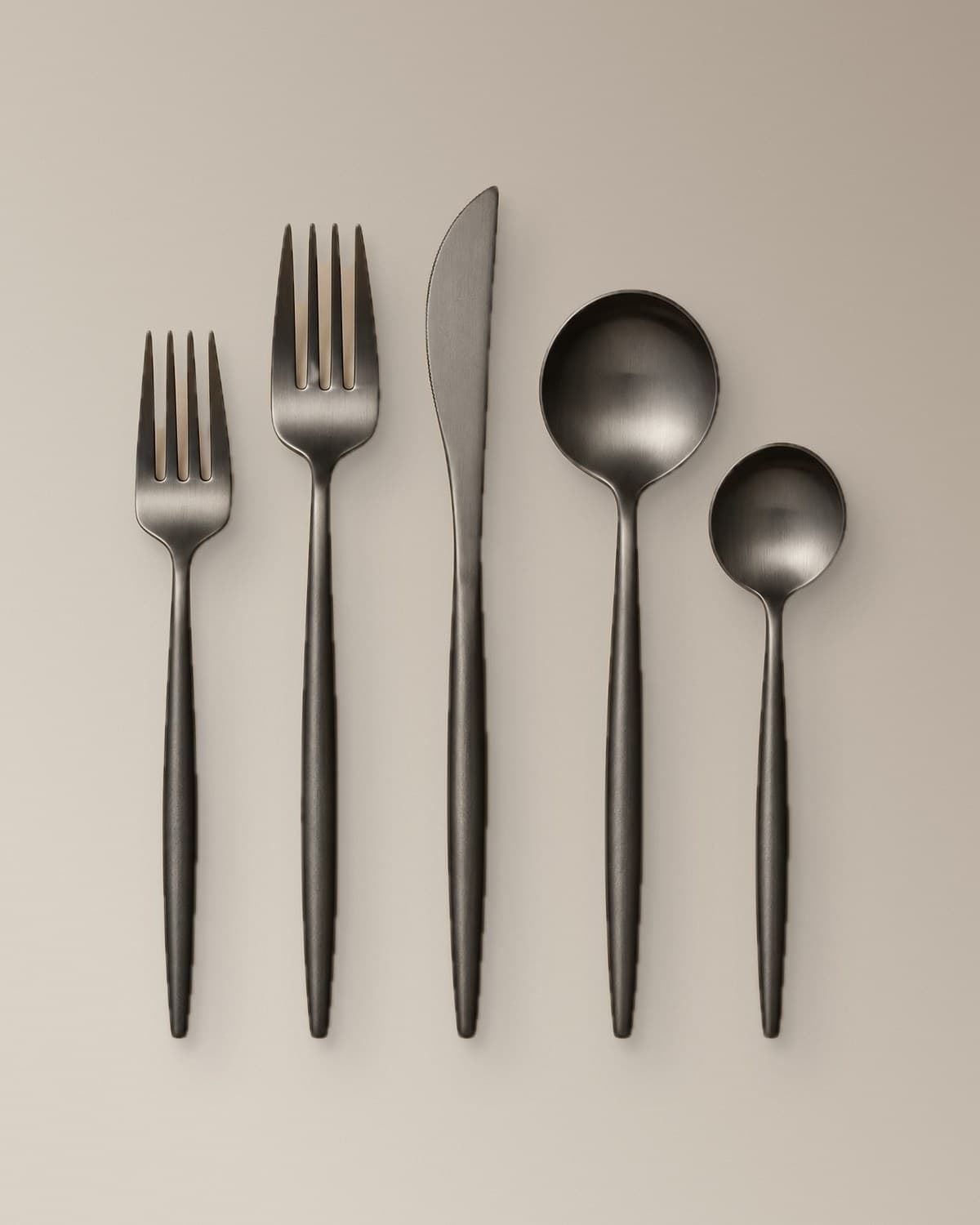 Charcoal Matte Flatware