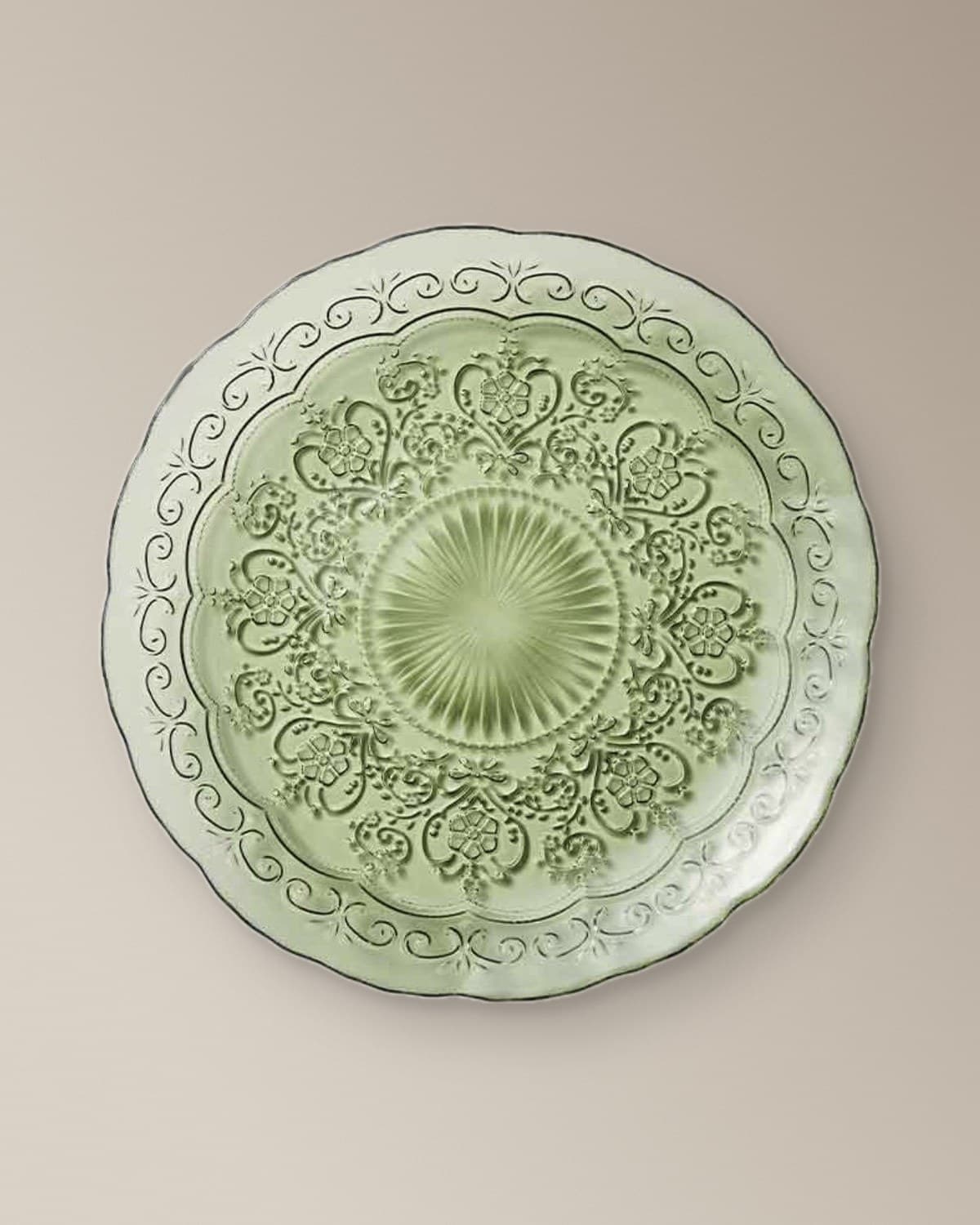 Crystal Moss Dinner Plate