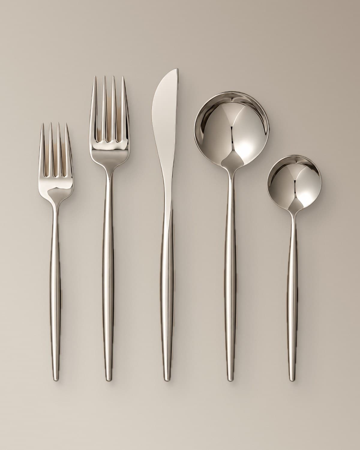 Matte Silver Flatware