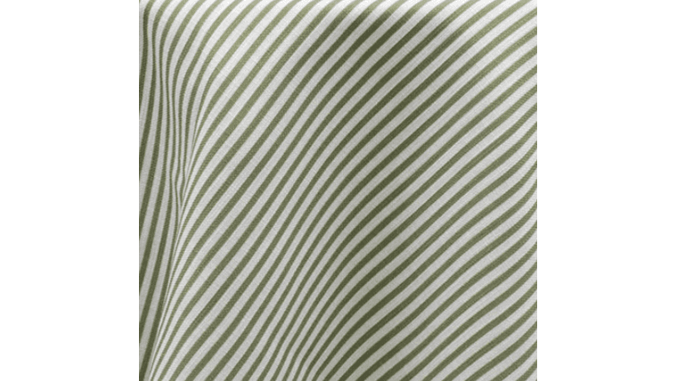 Sage Stripped Linen (90x156")