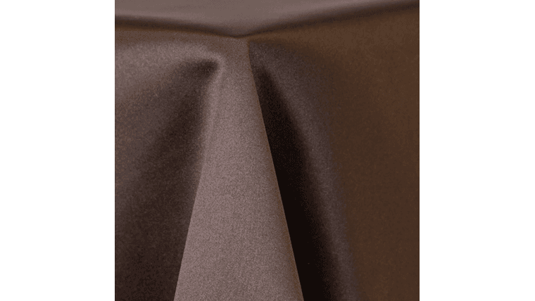 Satin Brown Linen (90x156")