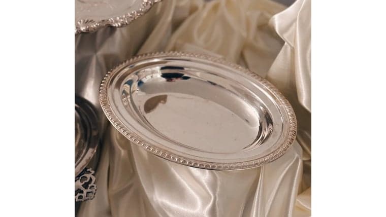 Silver Oval Tray