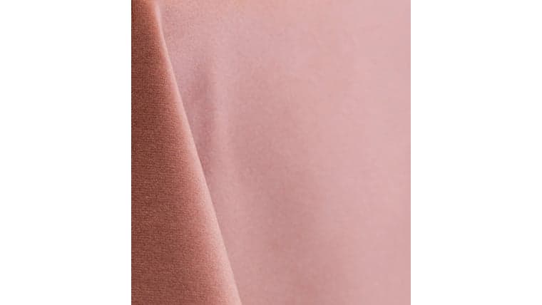 Blush Velvet Table Linen (90"x156")